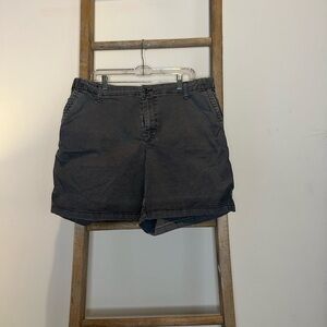Old Navy Dark Gray Chino Shorts
